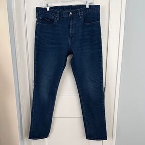GAP Men's Blue Jeans - Slim - GapFlex